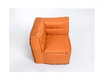 Модульное кресло Комфорт Колор угловое оранжевое в Губкинском - gubkinskiy.mebel-74.com | фото