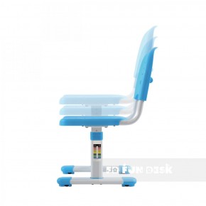 Комплект парта + стул трансформеры Cantare Blue в Губкинском - gubkinskiy.mebel-74.com | фото