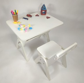 Детский растущий стол-парта и стул Я САМ "Умка" (Белый) в Губкинском - gubkinskiy.mebel-74.com | фото