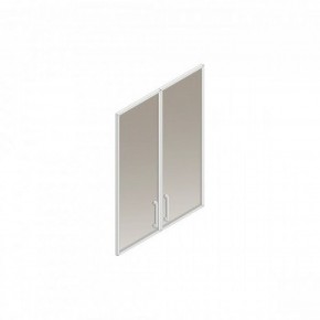 Комплект дверей верхних в алюмин.рамке для Пр.ДШ-2СТА в Губкинском - gubkinskiy.mebel-74.com | фото