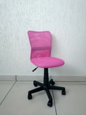 Кресло Barneo K-401 детское (розовая ткань/сетка) в Губкинском - gubkinskiy.mebel-74.com | фото