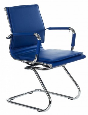 Кресло для посетителя Бюрократ CH-993-Low-V/blue синий в Губкинском - gubkinskiy.mebel-74.com | фото
