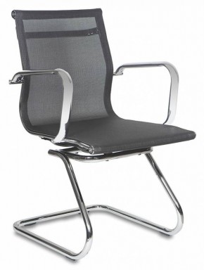 Кресло для посетителя Бюрократ CH-993-LOW-V/M01 черный в Губкинском - gubkinskiy.mebel-74.com | фото