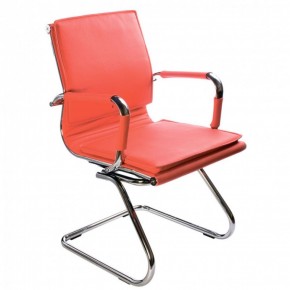 Кресло для посетителя Бюрократ CH-993-Low-V/Red красный в Губкинском - gubkinskiy.mebel-74.com | фото