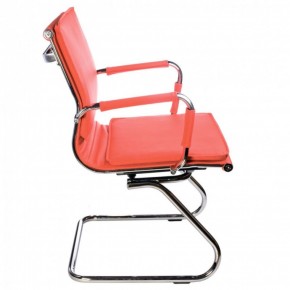 Кресло для посетителя Бюрократ CH-993-Low-V/Red красный в Губкинском - gubkinskiy.mebel-74.com | фото
