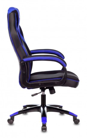 Кресло игровое Бюрократ VIKING 2 AERO BLUE черный/синий в Губкинском - gubkinskiy.mebel-74.com | фото