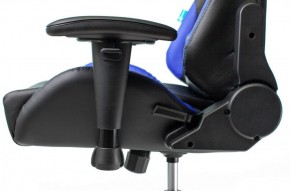 Кресло игровое Бюрократ VIKING 5 AERO BLUE черный/синий в Губкинском - gubkinskiy.mebel-74.com | фото
