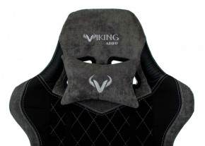 Кресло игровое Бюрократ VIKING 7 KNIGHT B FABRIC черный в Губкинском - gubkinskiy.mebel-74.com | фото