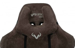 Кресло игровое Бюрократ VIKING KNIGHT LT10 FABRIC коричневый в Губкинском - gubkinskiy.mebel-74.com | фото