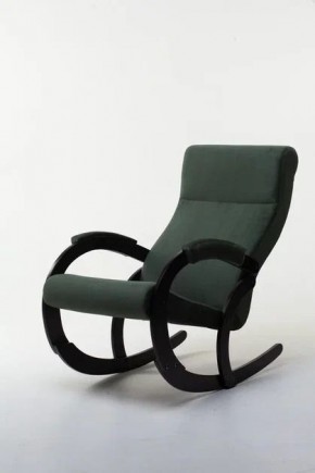Кресло-качалка КОРСИКА 34-Т-AG (зеленый) в Губкинском - gubkinskiy.mebel-74.com | фото