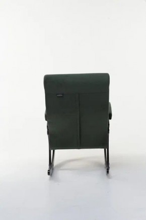 Кресло-качалка КОРСИКА 34-Т-AG (зеленый) в Губкинском - gubkinskiy.mebel-74.com | фото