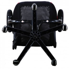 Кресло компьютерное BRABIX GT Racer GM-101 + подушка (ткань) черное/красное (531820) в Губкинском - gubkinskiy.mebel-74.com | фото