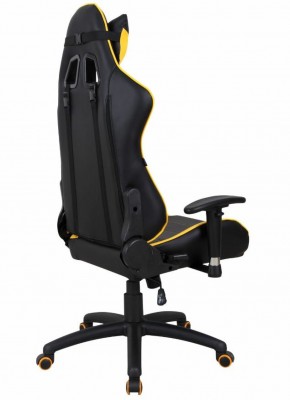 Кресло компьютерное BRABIX "GT Master GM-110" (черное/желтое) 531927 в Губкинском - gubkinskiy.mebel-74.com | фото