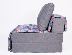 Кресло-кровать бескаркасное Харви (серый-сноу деним) в Губкинском - gubkinskiy.mebel-74.com | фото