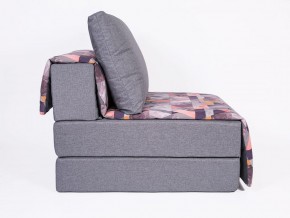 Кресло-кровать бескаркасное Харви (серый-сноу манго) в Губкинском - gubkinskiy.mebel-74.com | фото