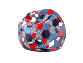 Кресло-мешок Мяч M (Geometry Slate) в Губкинском - gubkinskiy.mebel-74.com | фото
