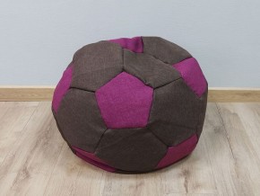 Кресло-мешок Мяч S (Savana Chocolate-Savana Berry) в Губкинском - gubkinskiy.mebel-74.com | фото