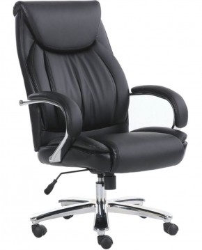 Кресло офисное BRABIX PREMIUM "Advance EX-575" (хром, экокожа, черное) 531825 в Губкинском - gubkinskiy.mebel-74.com | фото