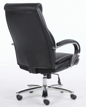 Кресло офисное BRABIX "Advance EX-575" (хром/экокожа/черное) 531825 в Губкинском - gubkinskiy.mebel-74.com | фото
