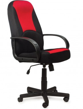 Кресло офисное BRABIX "City EX-512", ткань черная/красная, TW, 531408 в Губкинском - gubkinskiy.mebel-74.com | фото
