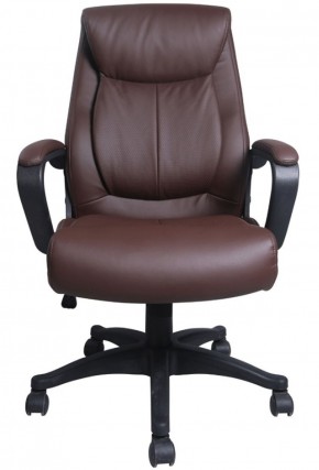 Кресло офисное BRABIX "Enter EX-511" (экокожа/коричневая) 531163 в Губкинском - gubkinskiy.mebel-74.com | фото