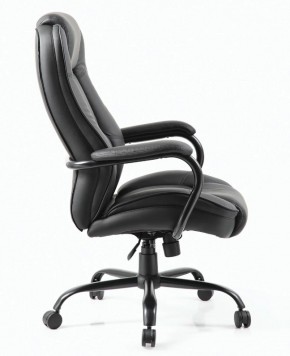 Кресло офисное BRABIX "Heavy Duty HD-002" (экокожа/черное) 531829 в Губкинском - gubkinskiy.mebel-74.com | фото