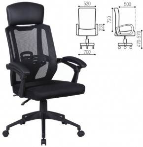 Кресло офисное BRABIX "Nexus ER-401" (черное) 531835 в Губкинском - gubkinskiy.mebel-74.com | фото