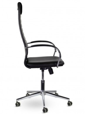 Кресло офисное BRABIX "Pilot EX-610 CH" premium (черное/кожзам) 532418 в Губкинском - gubkinskiy.mebel-74.com | фото