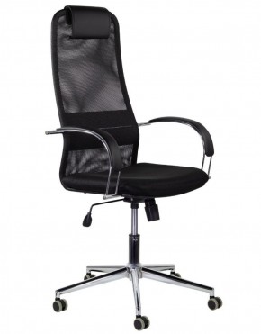 Кресло офисное BRABIX "Pilot EX-610 CH" premium (черное/ткань-сетка) 532417 в Губкинском - gubkinskiy.mebel-74.com | фото