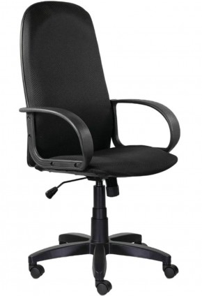 Кресло офисное BRABIX "Praktik EX-279" (ткань JP/кожзам, черное) 532019 в Губкинском - gubkinskiy.mebel-74.com | фото
