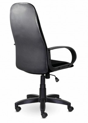 Кресло офисное BRABIX "Praktik EX-279" (ткань/кожзам, черное) 532017 в Губкинском - gubkinskiy.mebel-74.com | фото