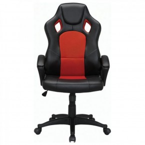 Кресло офисное BRABIX "Rider EX-544" (черный/красный) 531583 в Губкинском - gubkinskiy.mebel-74.com | фото