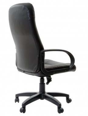 Кресло офисное BRABIX "Strike EX-525" (экокожа черная) 531382 в Губкинском - gubkinskiy.mebel-74.com | фото