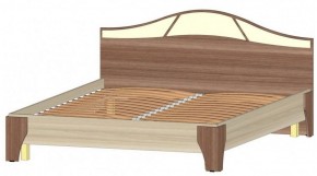 ВЕРОНА Кровать 1600 с основанием (ясень шимо комб.) в Губкинском - gubkinskiy.mebel-74.com | фото