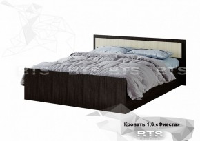 Кровать Фиеста 1600 LIGHT + Проложки LIGHT 1600 ДСП (Венге/Лоредо) в Губкинском - gubkinskiy.mebel-74.com | фото