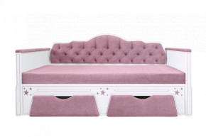 Кровать "Фея" с двумя ящиками (800*1800) *без наклеек в Губкинском - gubkinskiy.mebel-74.com | фото