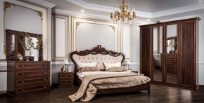 Кровать с мягким изголовьем Афина 1600 (караваджо) в Губкинском - gubkinskiy.mebel-74.com | фото