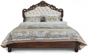 Кровать с мягким изголовьем Патрисия (1600) караваджо в Губкинском - gubkinskiy.mebel-74.com | фото