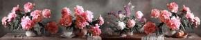 Кухонный фартук Цветы 316 МДФ матовый (3000) Flowers в Губкинском - gubkinskiy.mebel-74.com | фото