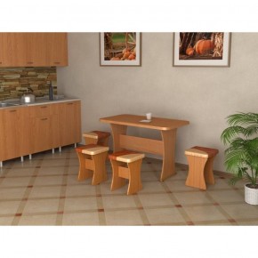 Кухонный стол и 4 табурета Титул в Губкинском - gubkinskiy.mebel-74.com | фото