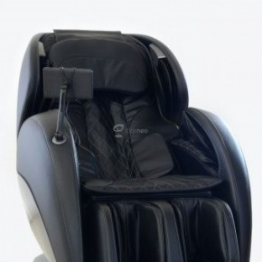 Массажное кресло PS6500 черно-серебряное в Губкинском - gubkinskiy.mebel-74.com | фото