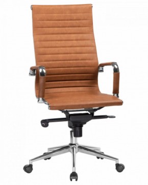 Офисное кресло для руководителей DOBRIN CLARK LMR-101F светло-коричневый №321 в Губкинском - gubkinskiy.mebel-74.com | фото
