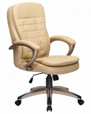 Офисное кресло для руководителей DOBRIN DONALD LMR-106B бежевый в Губкинском - gubkinskiy.mebel-74.com | фото