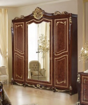 Шкаф 4-х дверный с зеркалами (19.144) Джоконда в Губкинском - gubkinskiy.mebel-74.com | фото