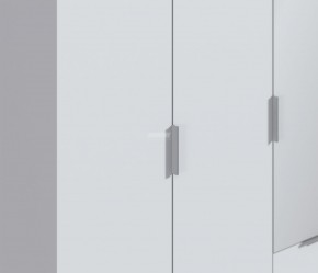 Шкаф 5-ти дверный Николь СБ-2594/1 (Белый) в Губкинском - gubkinskiy.mebel-74.com | фото