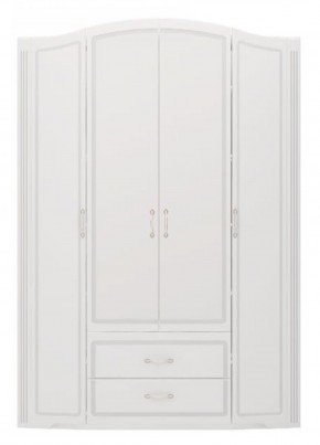 Шкаф для одежды 4-х дв.с ящиками Виктория 2  без зеркал в Губкинском - gubkinskiy.mebel-74.com | фото