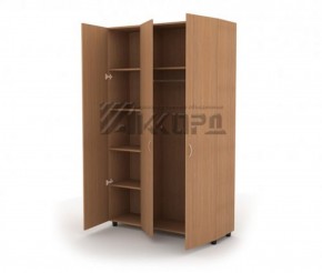 Шкаф комбинированный для одежды ШГ 84.3 (1200*620*1800) в Губкинском - gubkinskiy.mebel-74.com | фото