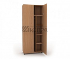 Шкаф комбинированный для одежды ШГ 84.4 (800*620*1800) в Губкинском - gubkinskiy.mebel-74.com | фото