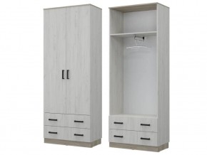 Шкаф «ЛОФТ» для одежды с 2-я ящиками в Губкинском - gubkinskiy.mebel-74.com | фото